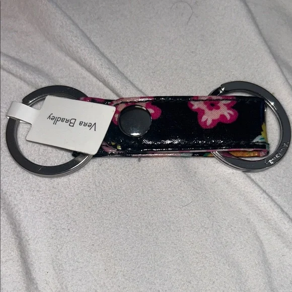 Vera Bradley Floral ID Holder, coin purse  and Keychain Set - Picture 4 of 5